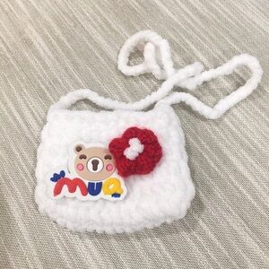 Crochet Mini Bag White